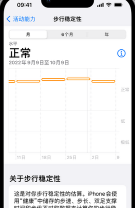 拱墅iPhone手机维修如何在iPhone开启'步行稳定性通知'